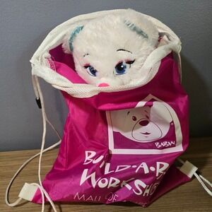Build-a-Bear Frozen Disney Elsa backpack, wig, removable‎ dress and 1 shoe